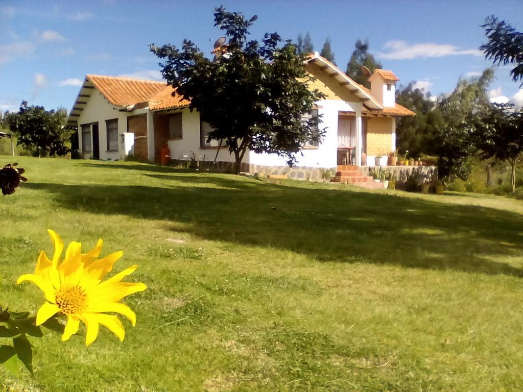 Maison d'hôtes Hospedaje Y Zona De Camping Pistacho à Villa de Leyva Extérieur photo